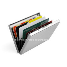 Metal Credit Card Wallet with Closure